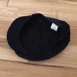 Gymboree Baby Black Corduroy Newsboy Cap 6-12 Months